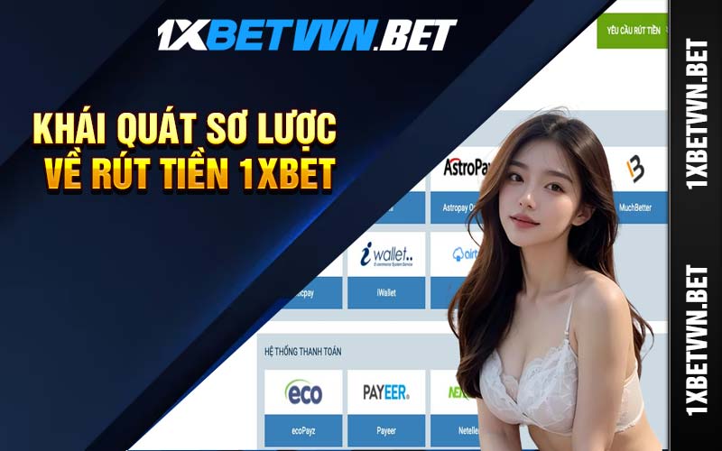 Khái quát sơ lược về rút tiền 1XBET